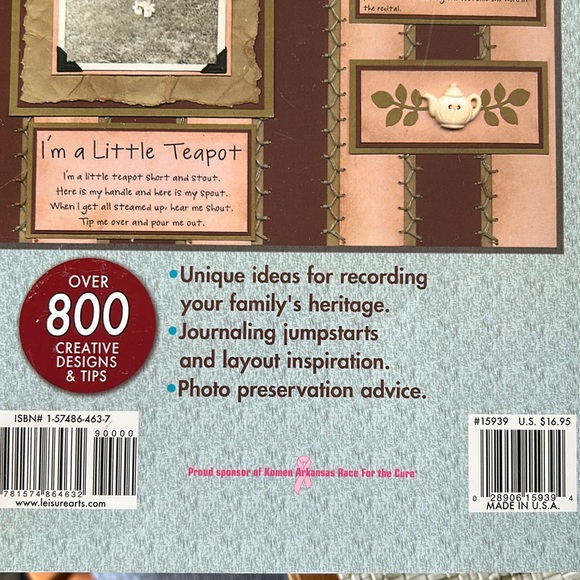 Creating Keepsakes: Scrapbooking Family Heritage Paperback - Picture 3 of 4